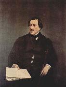 Francesco Hayez Portrait of Gioacchino Rossini oil on canvas